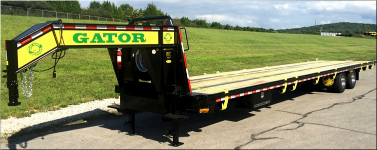 EQUIPMENT TRAILER - TANDEM DUAL GOOSENECK TRAILER FOR SALE  Overton County, Tennessee