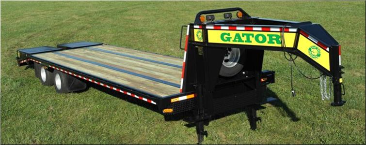 GOOSENECK TRAILER 30ft tandem dual - all heavy-duty equipment trailers special priced  Overton County, Tennessee